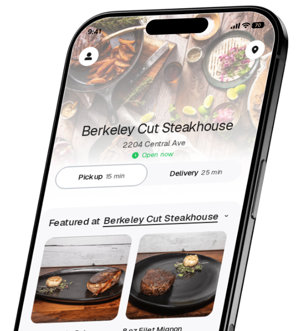 Berkeley Cut Steakhouse app preview