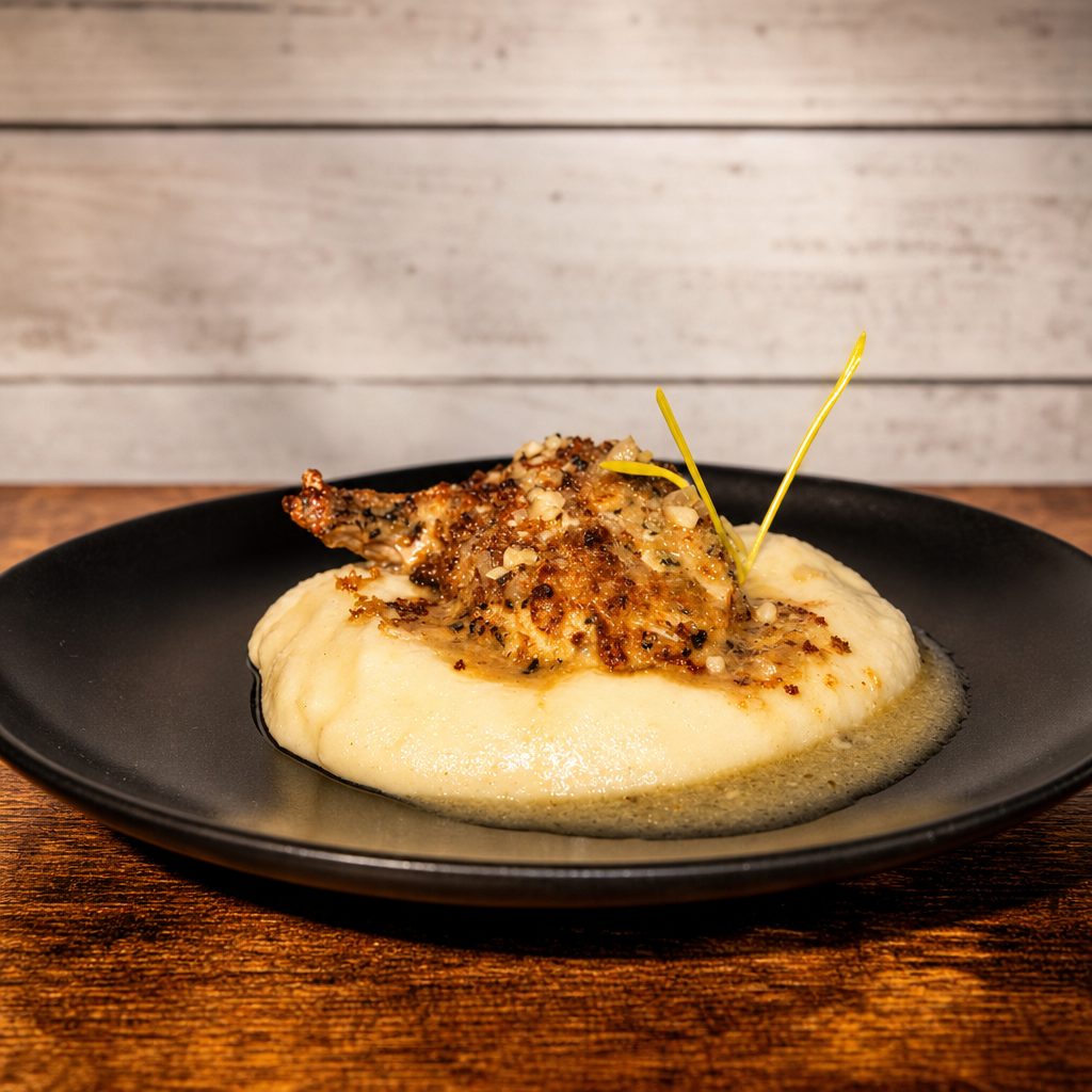 Garlic Parm Chicken.